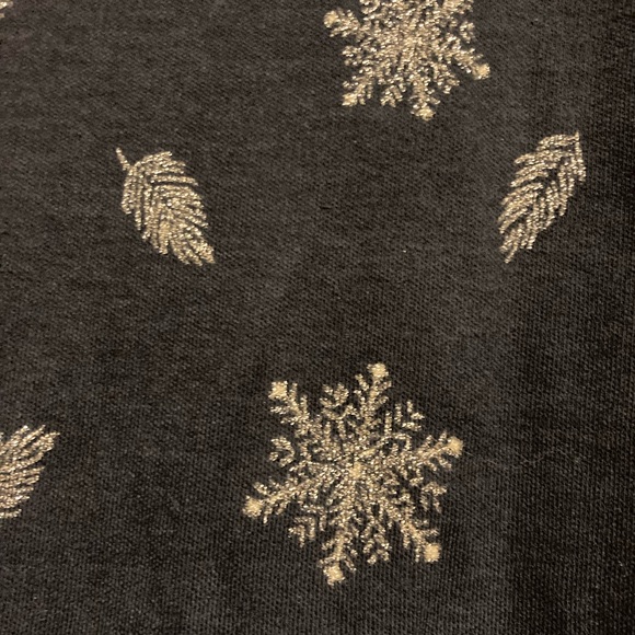 Karen Scott Shirt Top Size 2X Long-Sleeve Turtleneck NEW Snowflakes Winter Fun! - Picture 4 of 9